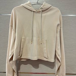 European crop sweatshirt for girls in size S.